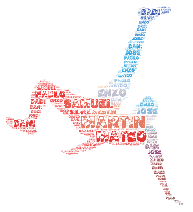 Martín WordArt